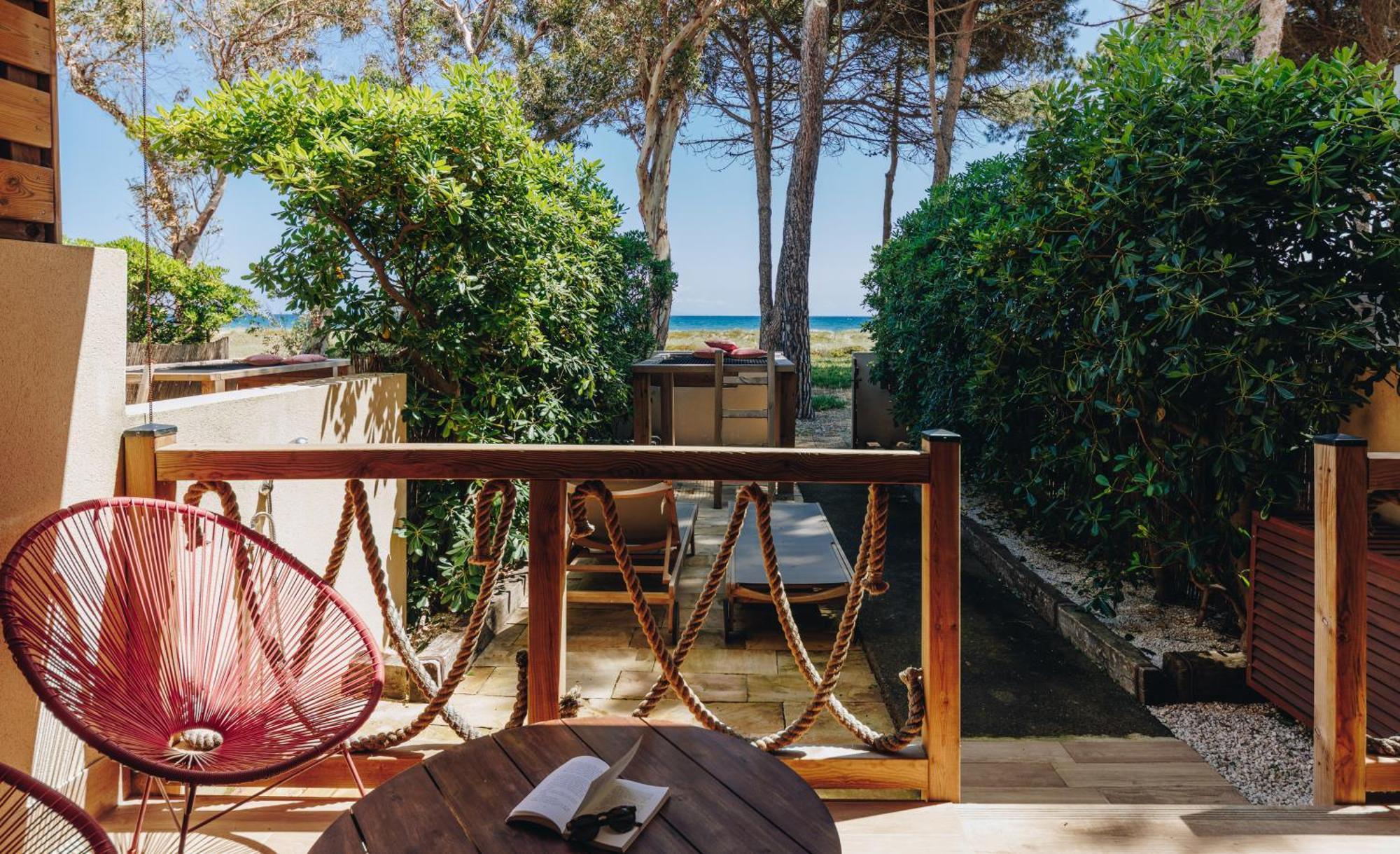 Oro Biancu Aparthotel Lucciana  Bagian luar foto